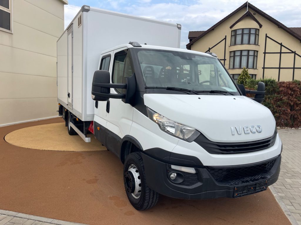 Iveco Daily Doka 70C18, 180CP, Clima, Camera, Comenzi volan, Cârlig